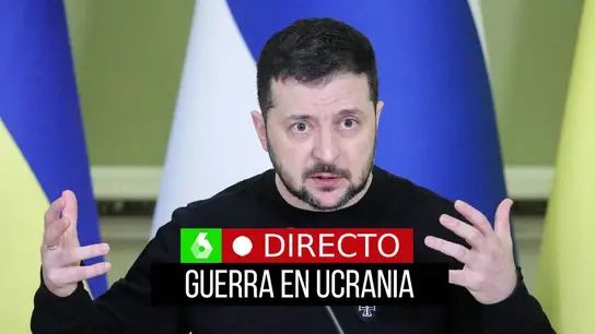 Guerra Rusia Ucrania, en directo: Imagen de archivo de Zelenski Guerra Rusia Ucrania, en directo: Imagen de archivo de Zelenski