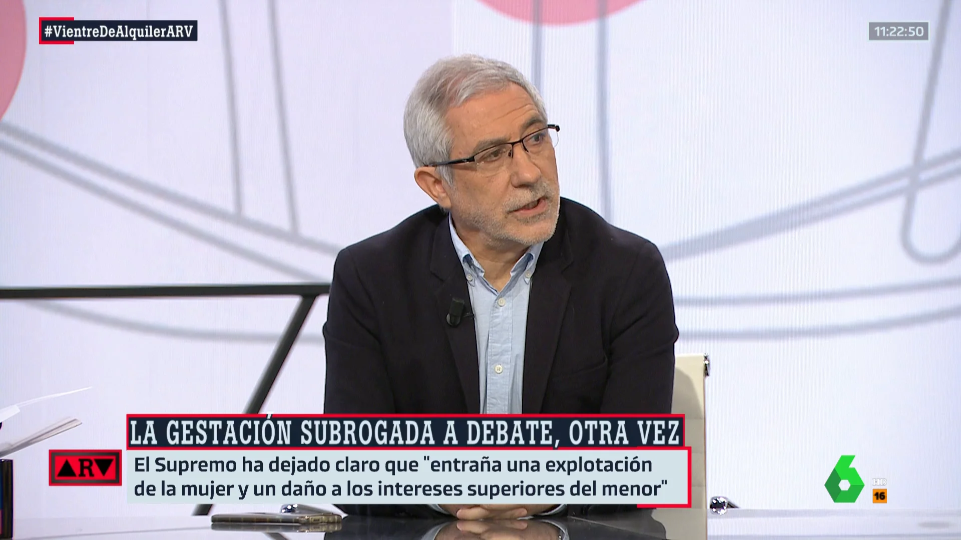 LLamazares, sobre los vientres de alquiler: "Existe un mercado internacional al que hay que dar respuesta pero que nos puede llevar a granjas de mujeres"