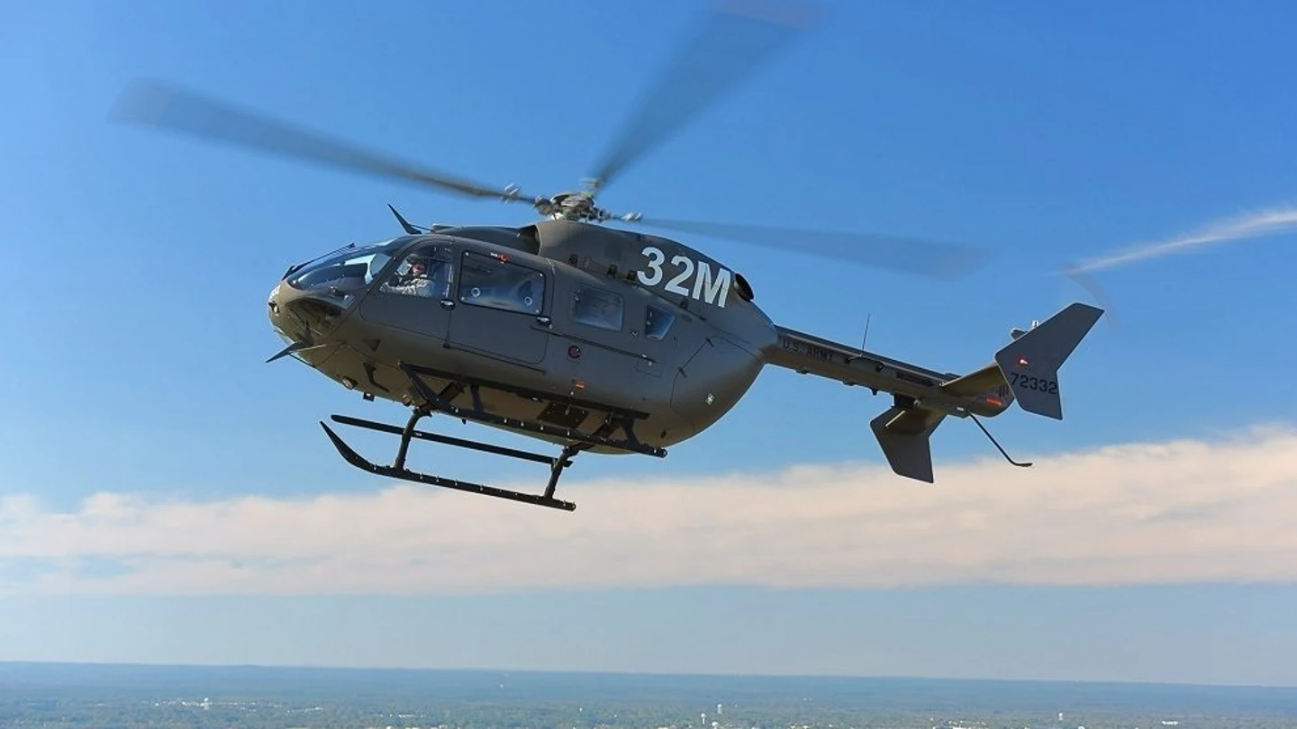 Imagen de archivo de un helicóptero militar Lakotas UH-72A Imagen de archivo de un helicóptero militar Lakotas UH-72A