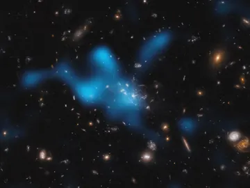 Protocúmulo alrededor de la galaxia Telaraña Protocúmulo alrededor de la galaxia Telaraña