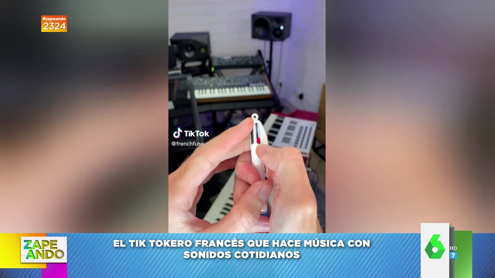 La versión de Despecha, de Rosalía, echa con un bolígrafo y un juguete que arrasa en Tik Tok