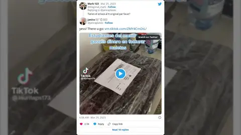 Una joven se hace viral al contar el truco para no facturar la maleta enviándola por Vinted Una joven se hace viral al contar el truco para no facturar la maleta enviándola por Vinted