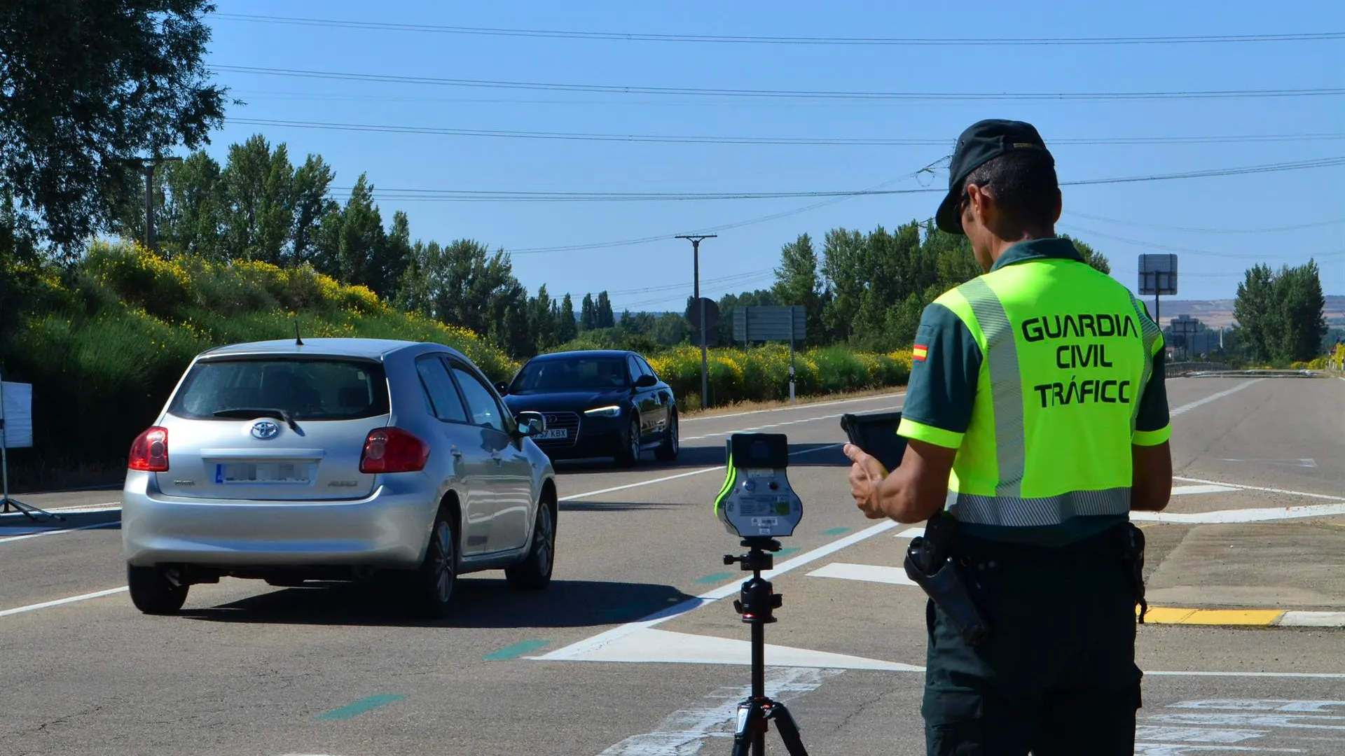 Imagen de un agente de la Guardia Civil de Tráfico.