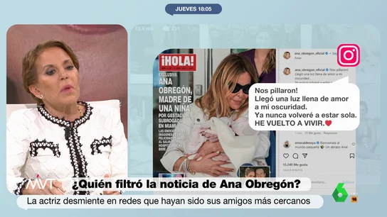 SOLEDADMaría Eugenia Yagüe responde a la supuesta soledad de Ana Obregón: "Por algo la han llamado siempre Antoñita la Fantástica" María Eugenia Yagüe responde a la supuesta soledad de Ana Obregón: "Por algo la han llamado siempre Antoñita la Fantástica"