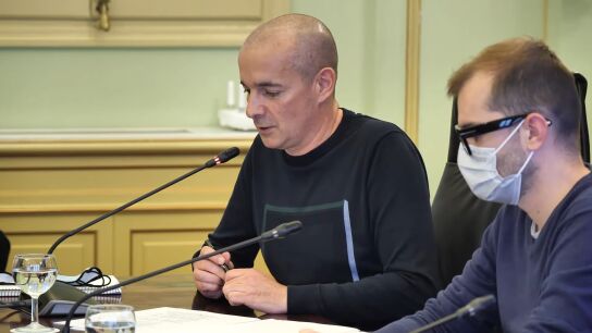 El coordinador auton&oacute;mico de Salud Mental, Jos&eacute; Oriol Lafau, en una comparecencia en el Parlament balear.