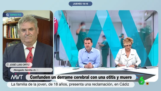 El abogado de la familia de la joven que murió tras un diagnóstico erróneo El abogado de la familia de la joven que murió tras un diagnóstico erróneo