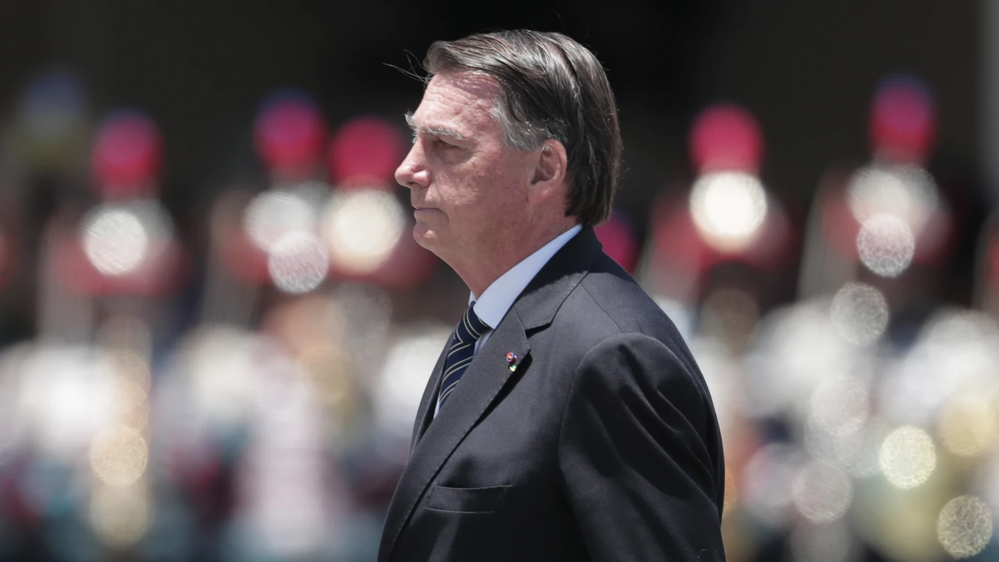 El expresidente de Brasil Jair Bolsonaro en una foto de archivo. El expresidente de Brasil Jair Bolsonaro en una foto de archivo.