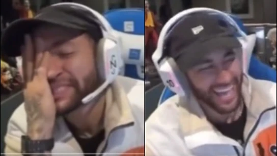 Reacción de Neymar Reacción de Neymar