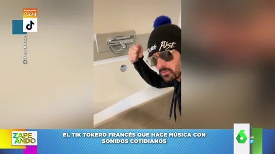 Así toca un tik toker francés Bad guy de Billie Eilish con una bañera, el grifo y el interruptor de la luz Así toca un tik toker francés Bad guy de Billie Eilish con una bañera, el grifo y el interruptor de la luz