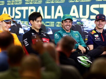 Rueda de prensa previa al Gran Premio de Australia