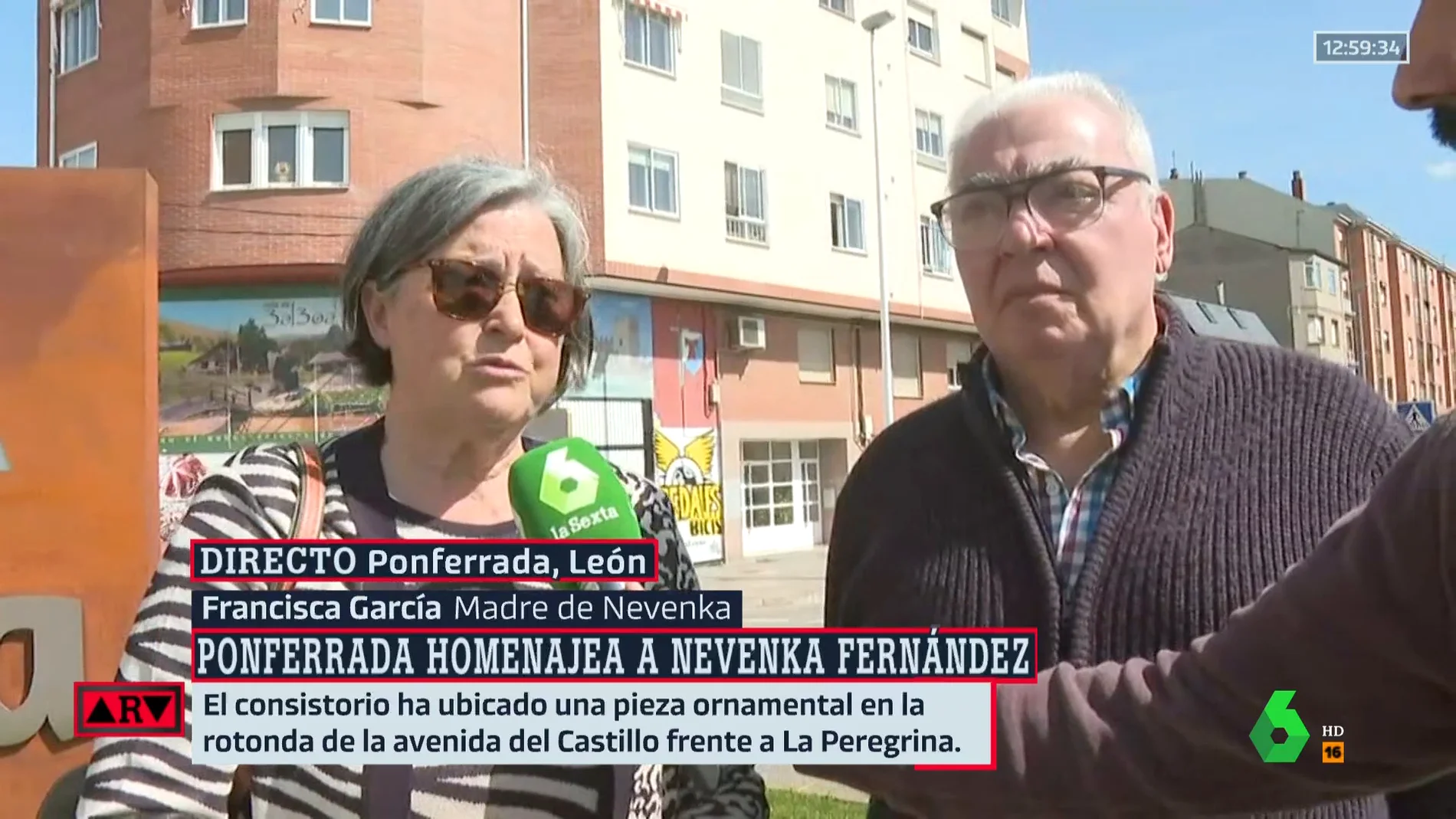 Los padres de Nevenka Fernández.
