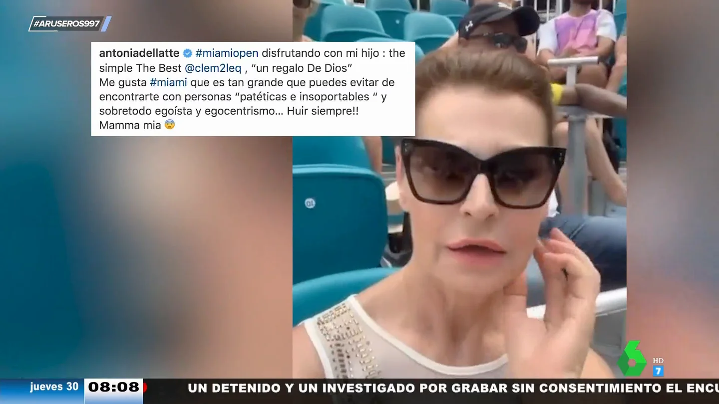 Las durísimas palabras de Antonia Dell'Atte tras la maternidad de Ana Obregón: "Hay personas patéticas e insoportables" Las durísimas palabras de Antonia Dell'Atte tras la maternidad de Ana Obregón: "Hay personas patéticas e insoportables"