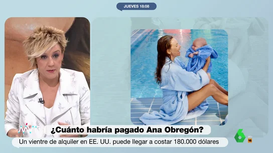 Cristina Pardo sobre el mensaje de Ana Obregón sobre su hija nacida por vientre de alquiler: "Daba la sensación como si quisieras cambiar a un hijo por otro" Cristina Pardo sobre el mensaje de Ana Obregón sobre su hija nacida por vientre de alquiler: "Daba la sensación como si quisieras cambiar a un hijo por otro"