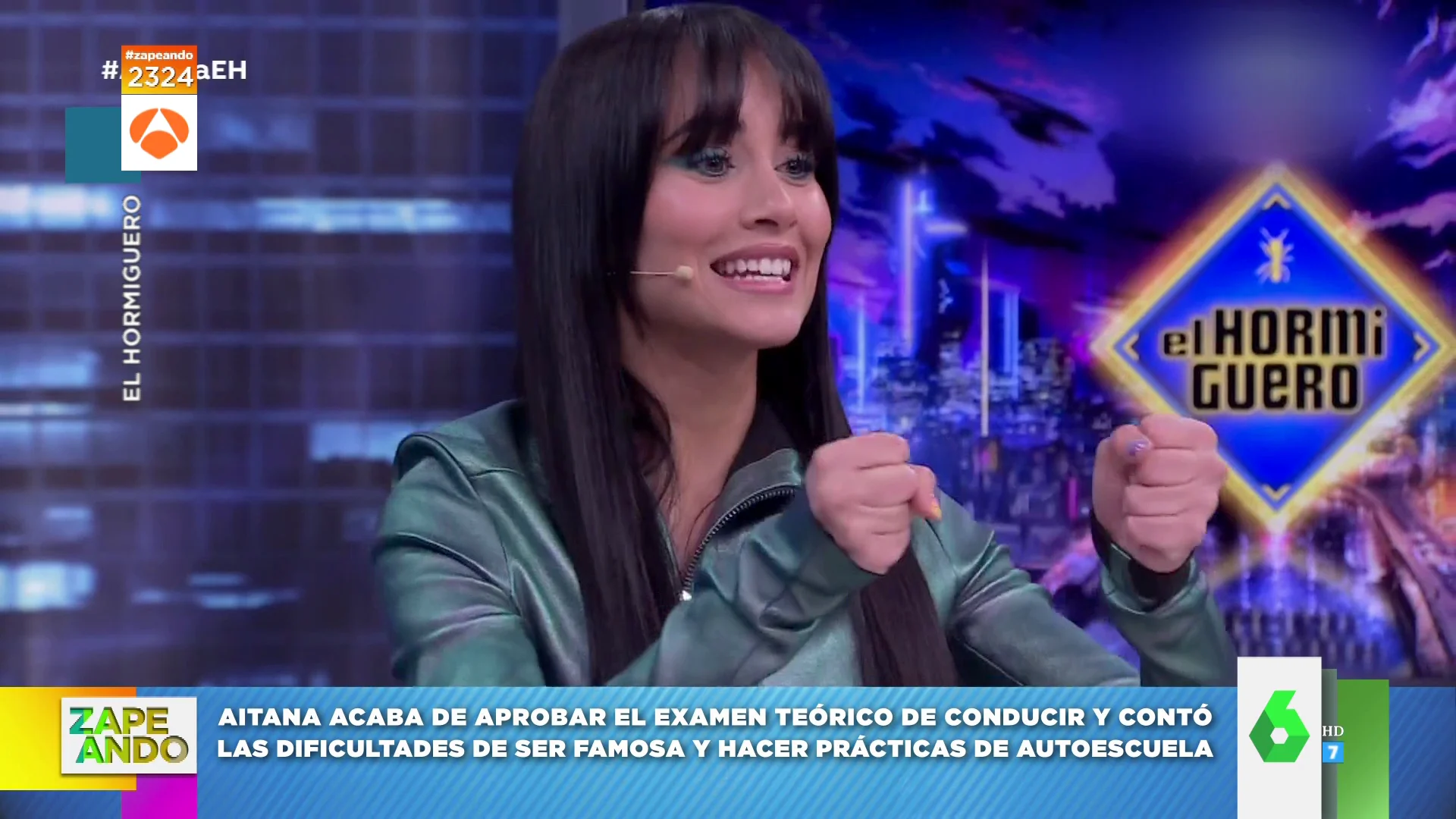 La cómica anécdota de Aitana con sus fans haciendo las prácticas de conducir 