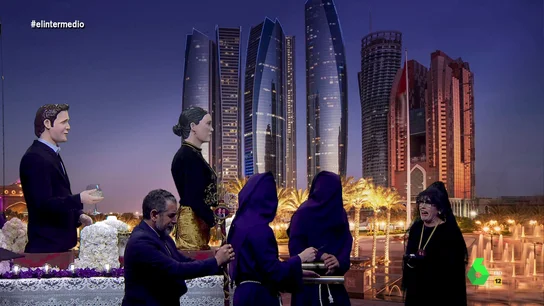 La procesión de Froilán y Victoria Federica llega a Abu Dabi La procesión de Froilán y Victoria Federica llega a Abu Dabi