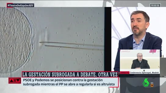 Ignacio Escolar, tajante sobre los vientres de alquiler: "El límite está en la explotación" Ignacio Escolar, tajante sobre los vientres de alquiler: "El límite está en la explotación"