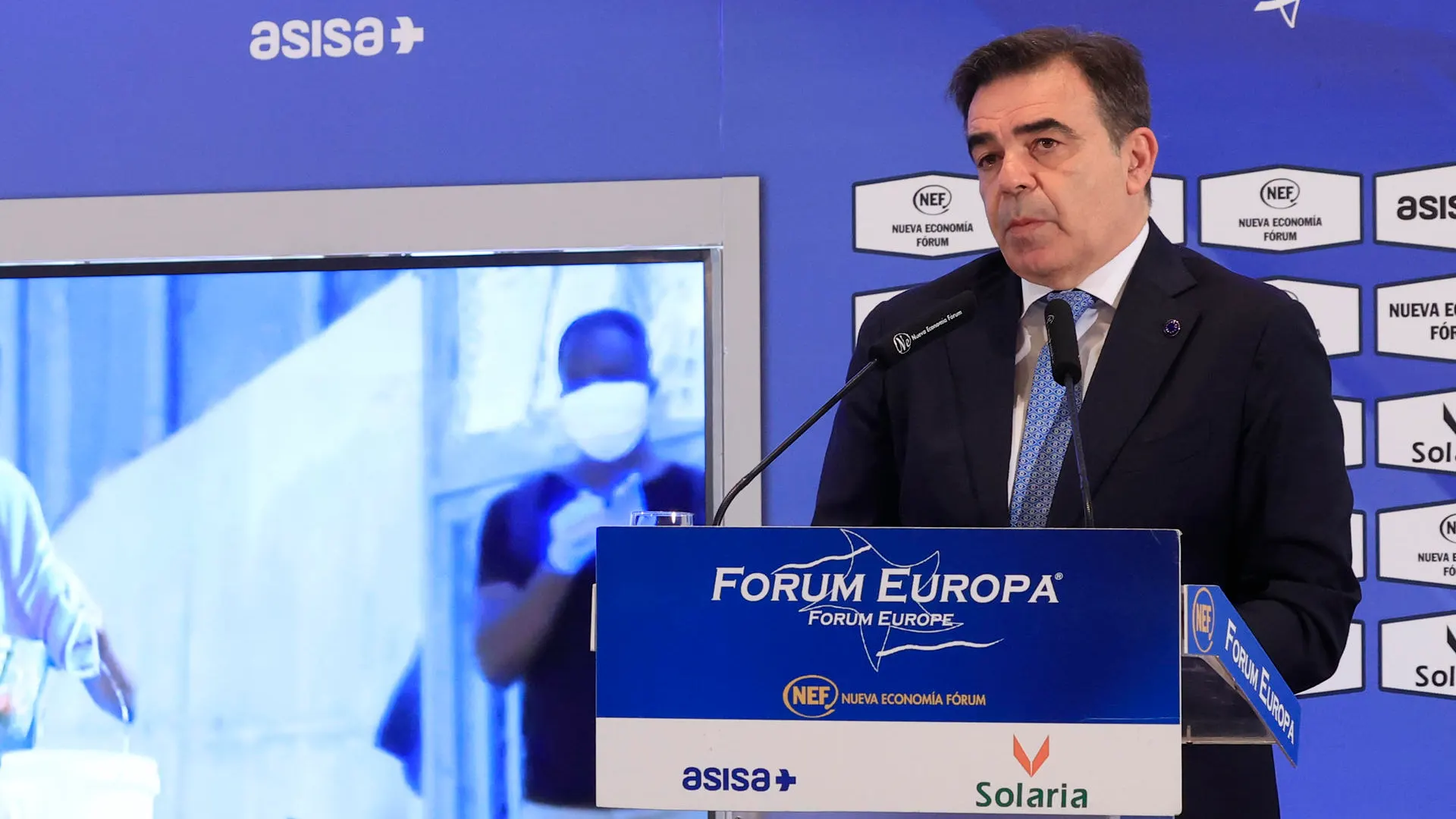 El vicepresidente de la CE y miembro del PP Europeo, Margaritis Schinas