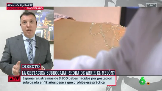 Joaquim Bosch considera un "incentivo" la fácil inscripción registral en España de los menores nacidos por gestación subrogada Joaquim Bosch considera un "incentivo" la fácil inscripción registral en España de los menores nacidos por gestación subrogada