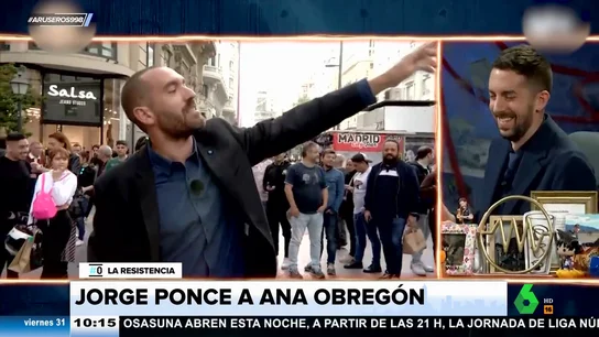 El dardo de Jorge Ponce a Ana Obregón en La Resistencia tras ser madre por vientre de alquiler El dardo de Jorge Ponce a Ana Obregón en La Resistencia tras ser madre por vientre de alquiler