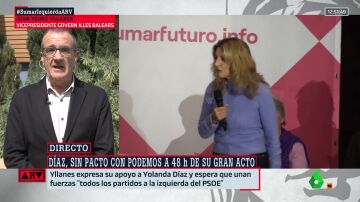 Yllanes, vicepresidente de Baleares, pide a Podemos no poner "condiciones" a Díaz: "A posteriori, dialoguemos"