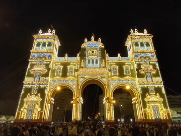 'Alumbrao' de la Feria de Abril de Sevilla  'Alumbrao' de la Feria de Abril de Sevilla