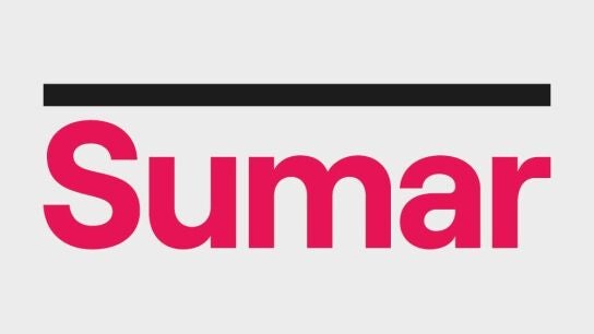 Logotipo de Sumar, plataforma pol&iacute;tica