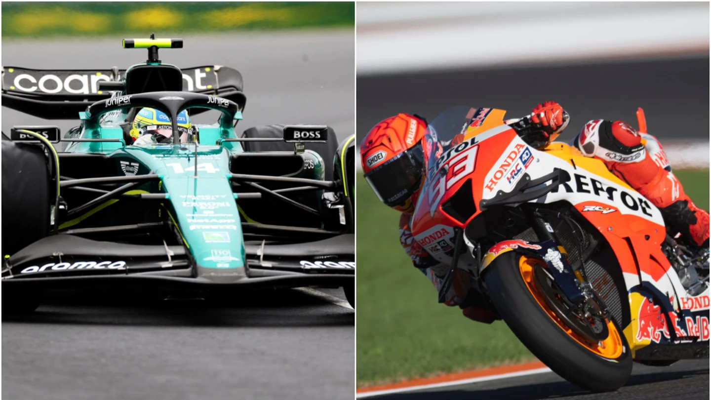 Fernando Alonso y Marc Márquez Fernando Alonso y Marc Márquez