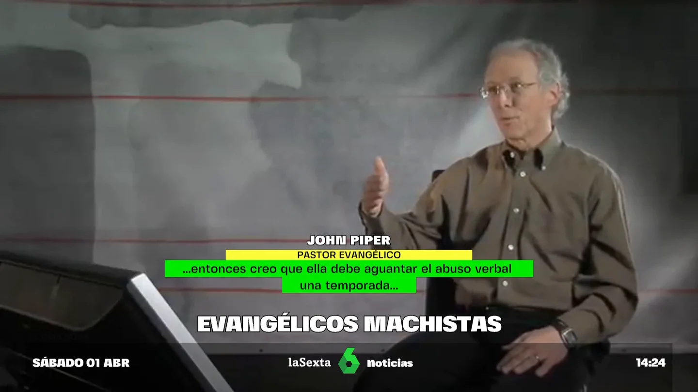"Tiene que aguantar que la golpee alguna noche": así justifica el pastor evangélico John Piper la violencia machista EVANGELICOS "Tiene que aguantar que la golpee alguna noche": así justifica el pastor evangélico John Piper la violencia machista