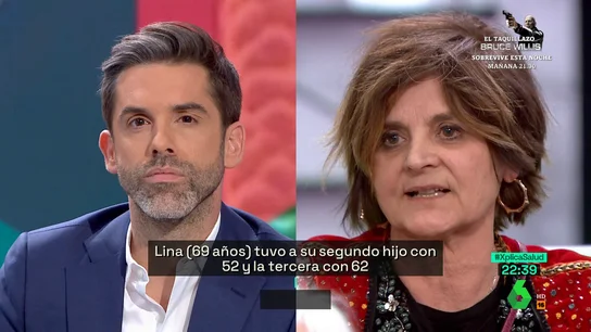 Habla una mujer que fue madre con 62 años por fecundación in vitro: "Mentí con la edad" Habla una mujer que fue madre con 62 años por fecundación in vitro: "Mentí con la edad"