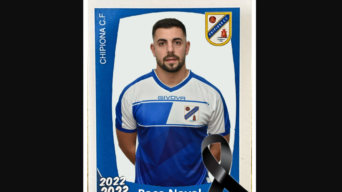 Paco Naval, jugador del Chipiona FC fallecido Paco Naval, jugador del Chipiona FC fallecido
