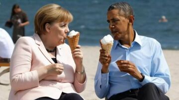 Ni Merkel compartió helado con Obama, ni Putin y Trump chocaron puños: expertos alertan sobre las imágenes falsas creadas con inteligencia artificial