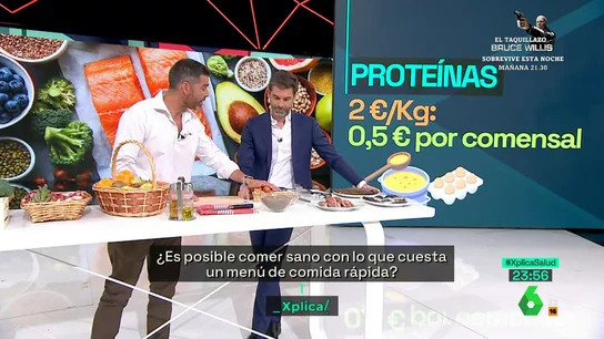 Sí, es posible comer sano por lo que cuesta un menú de comida rápida: Pablo Ojeda explica cómo hacerlo Sí, es posible comer sano por lo que cuesta un menú de comida rápida: Pablo Ojeda explica cómo hacerlo