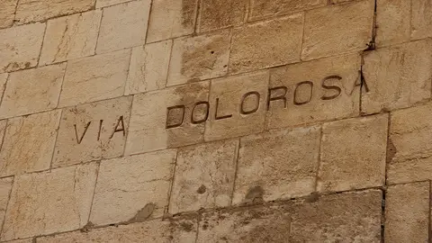 Vía Dolorosa. Jerusalén Vía Dolorosa. Jerusalén
