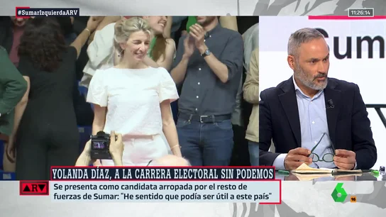 El pronóstico de Santiago Martínez-Vares tras el acto de Sumar: "La reacción de Pablo Iglesias no va a ser domesticarse" El pronóstico de Santiago Martínez-Vares tras el acto de Sumar: "La reacción de Pablo Iglesias no va a ser domesticarse"
