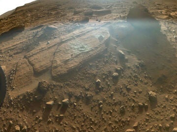 Primera muestra de un río en Marte