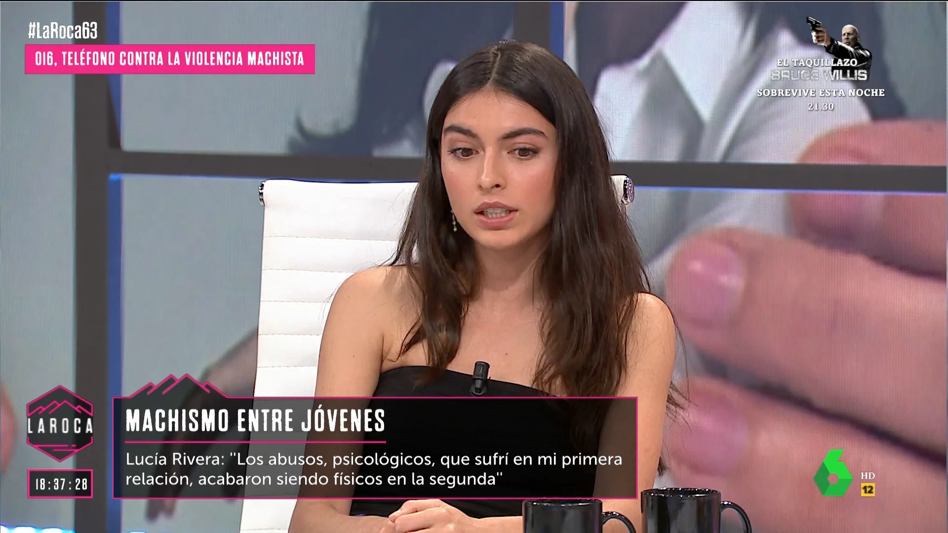 "Es como que me autocastigo con los castigos que él me ponía", comenta Lucía Rivera, hija de Cayetano Rivera y Blanca Romero, que el pasado domingo habló en 'La Roca' sobre su terrible experiencia como víctima de violencia machista.