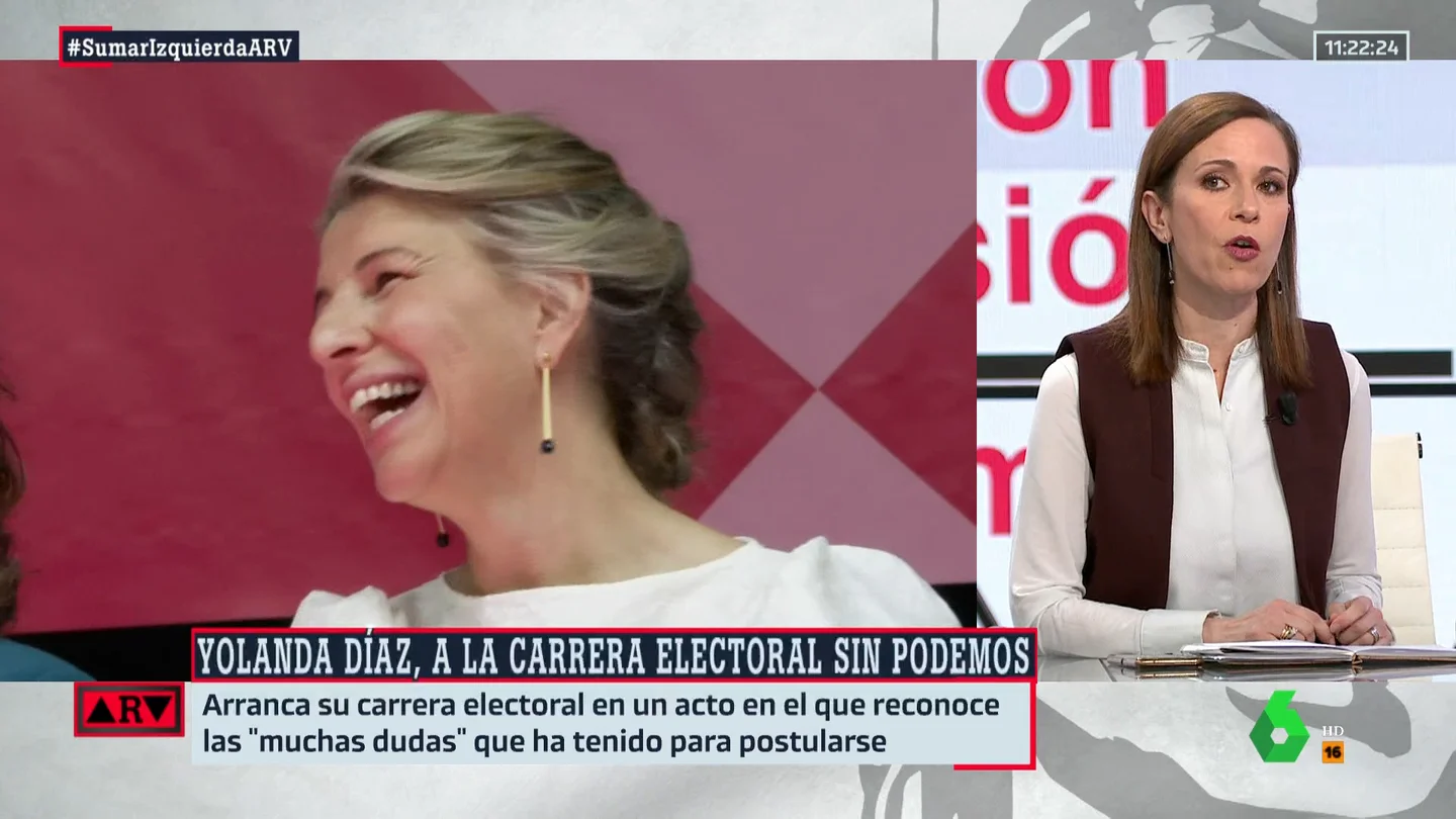 Ángeles Caballero: "Yolanda Díaz ya tenía experiencia antes de que Pablo Iglesias se fijase en ella" Ángeles Caballero: "Yolanda Díaz ya tenía experiencia antes de que Pablo Iglesias se fijase en ella"