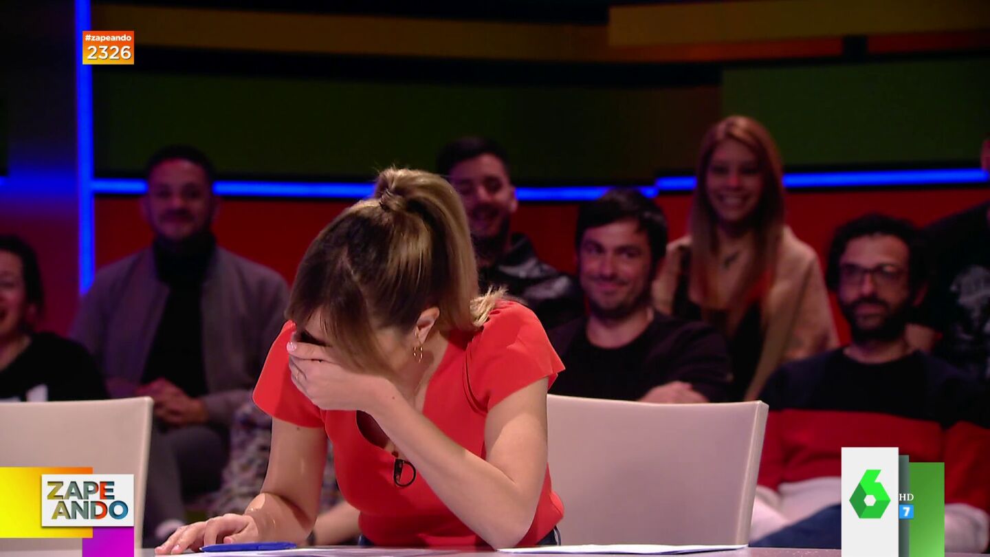El lapsus de&nbsp;Mar&iacute;a G&oacute;mez que paraliza el directo de Zapeando