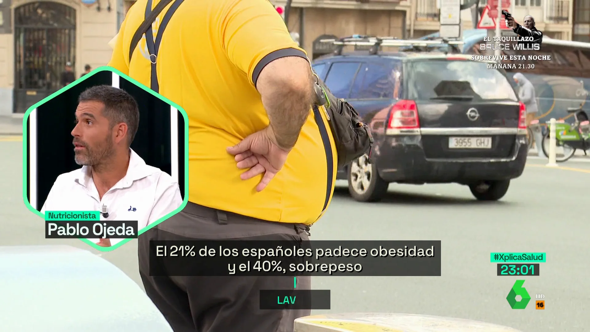 Pablo Ojeda reflexiona sobre la renta y la obesidad: "Hay diferencia de 10 años de vida entre un barrio y en otro"