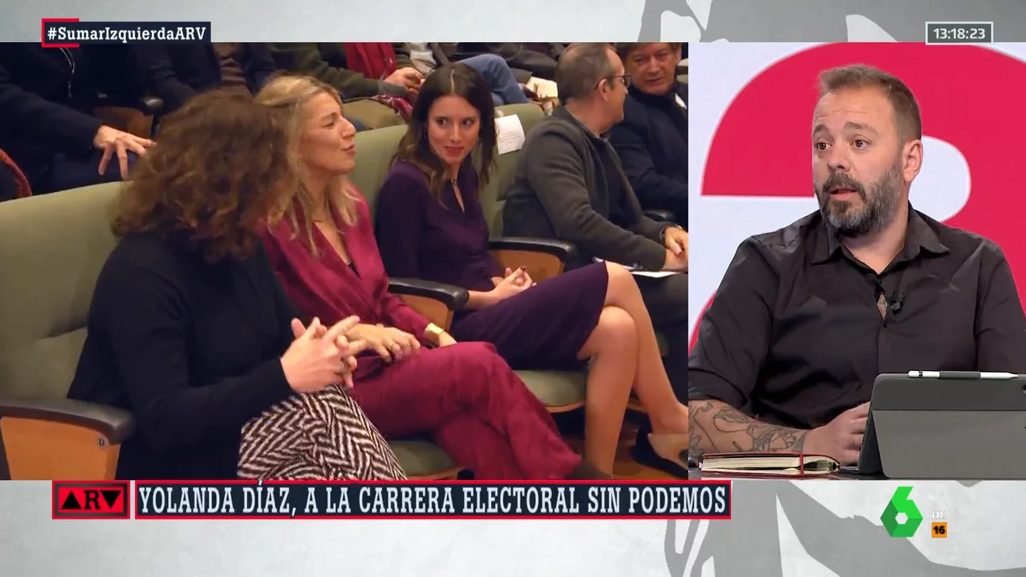 Antonio Maestre, sobre la ausencia de la cúpula de Podemos en el acto de Sumar: "Quieren un trato preferente" Antonio Maestre, sobre la ausencia de la cúpula de Podemos en el acto de Sumar: "Quieren un trato preferente"