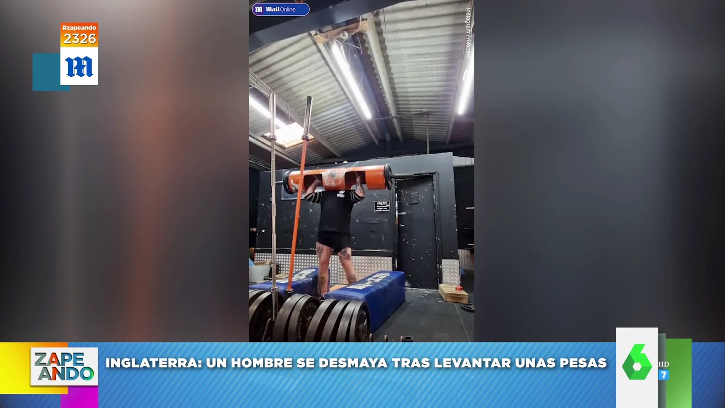 El inesperado percance de un hombre tras intentar levantar unas pesas: "¿A quién se le ocurre?" El inesperado percance de un hombre tras intentar levantar unas pesas: "¿A quién se le ocurre?"
