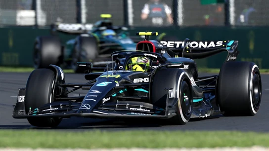 Lewis Hamilton, delante de Alonso Lewis Hamilton, delante de Alonso