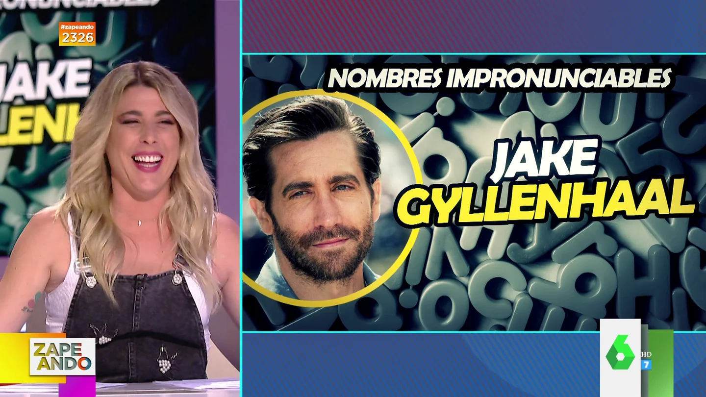 La cómica forma de Valeria Ros y Miki Nadal de pronunciar el nombre de Schwarzenegger y Gyllenhaal La cómica forma de Valeria Ros y Miki Nadal de pronunciar el nombre de Schwarzenegger y Gyllenhaal