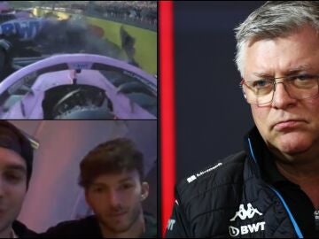 Accidente entre Gasly y Ocon// V&iacute;deo publicado por Alpine con ambos pilotos// Jefe de Alpine