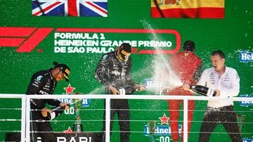 Podio Gran Premio de Brasil 2022