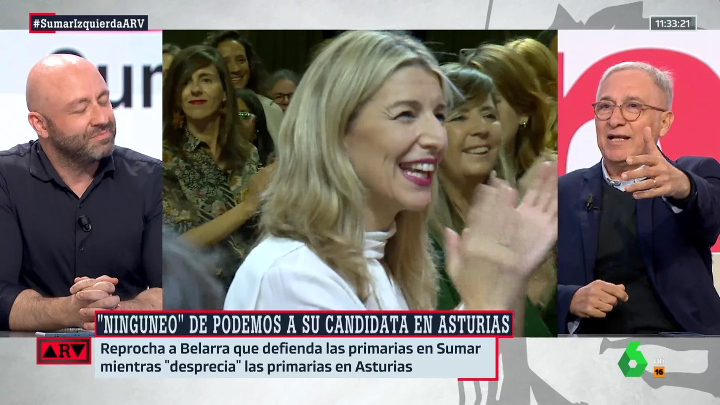 Xavier Sardà, en Al Rojo Vivo. ARV Sardá