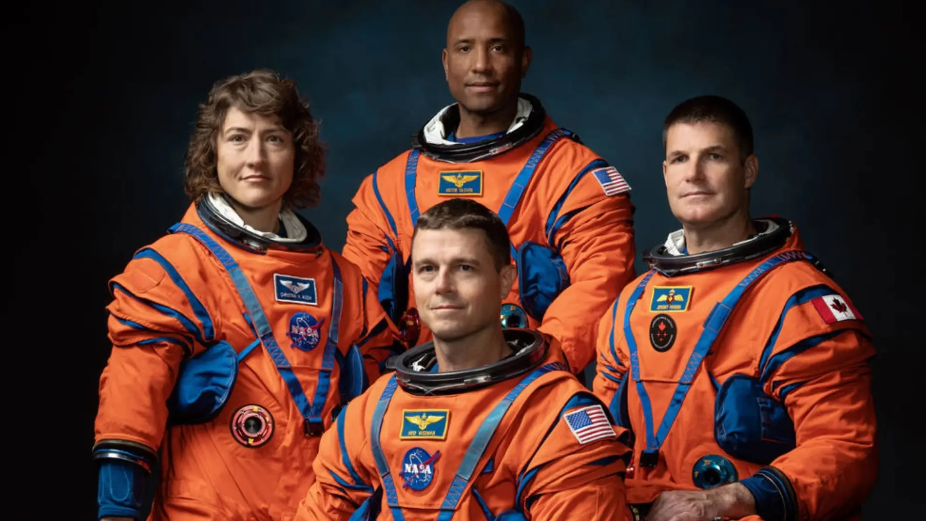 Estos son los astronautas que viajaran a la Luna por primera vez desde la mision Apolo