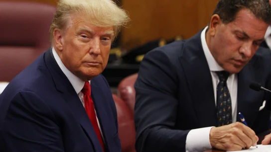 Donald Trump, ante el juez Donald Trump, ante el juez