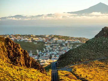 La Gomera, en las Islas Canarias La Gomera, en las Islas Canarias