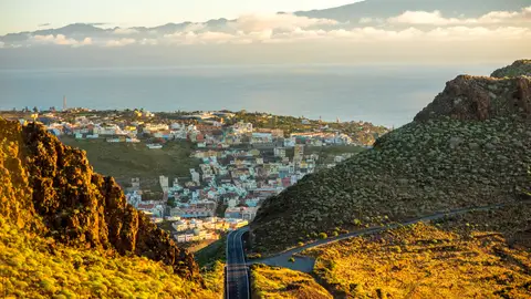 La Gomera, en las Islas Canarias La Gomera, en las Islas Canarias